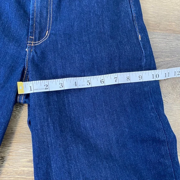 Old Navy Jeans Women’s Size 6 Size 6 Dark Blue High-Rise Wow Loose - Picture 12 of 15